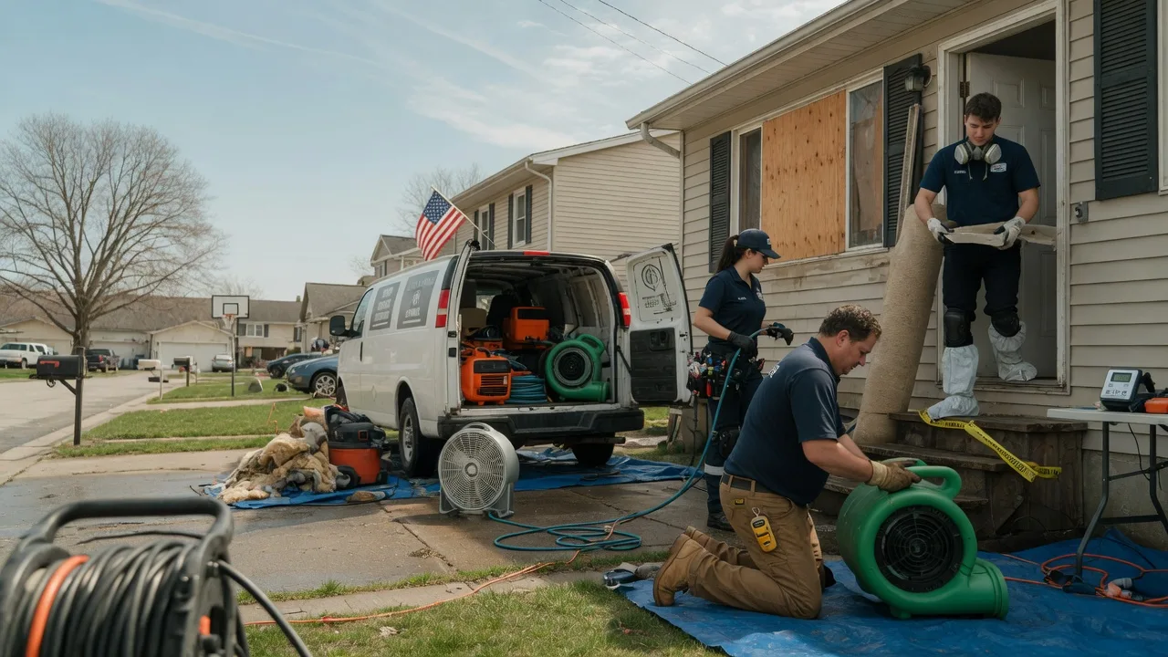 Water Damage Restoration in Annawan, IL near me